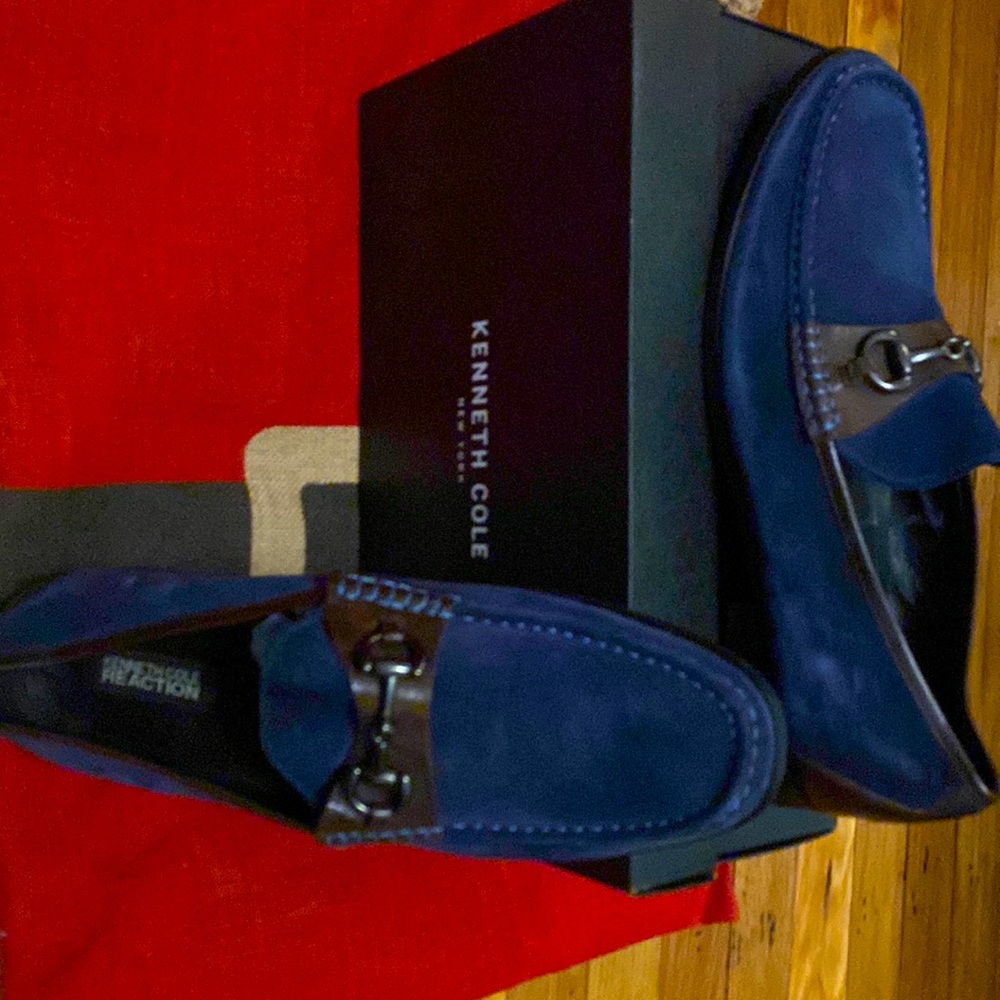 Blue slip on